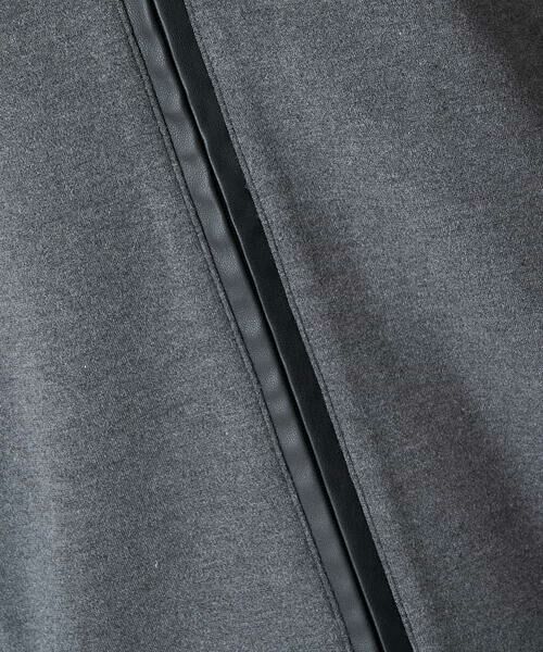 HIROKO BIS GRANDE / ヒロコビス グランデ ノーカラージャケット | 【洗える】ラインアクセントデザインジャケット | 詳細7