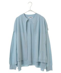 HIROKO BIS GRANDE / ヒロコビス グランデ その他トップス | コットンウールアンサンブルニット