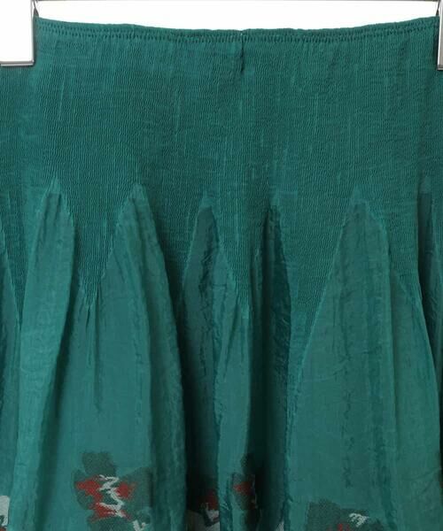 HIROKO BIS GRANDE / ヒロコビス グランデ ロング・マキシ丈スカート | オーガンジー花柄ジャカードスカート | 詳細2