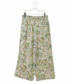 HIROKO BIS GRANDE / ヒロコビス グランデ その他パンツ | 【洗濯機で洗える】アートプリントフレアパンツ