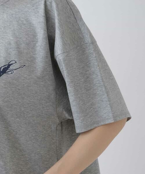 HIROKO BIS GRANDE / ヒロコビス グランデ カットソー | 【洗える】バレリーナキャット刺繍デザインカットソー | 詳細12
