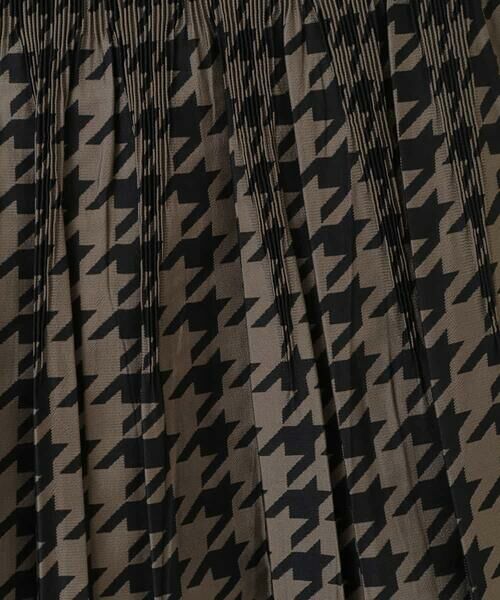 HIROKO BIS GRANDE / ヒロコビス グランデ ロング・マキシ丈スカート | 千鳥柄グラデーションロングスカート | 詳細6