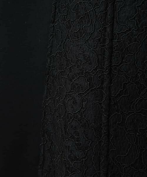 HIROKO BIS GRANDE / ヒロコビス グランデ レザーブルゾン・ジャケット | 【洗える】レースボンディングライダース風ジャケット | 詳細19