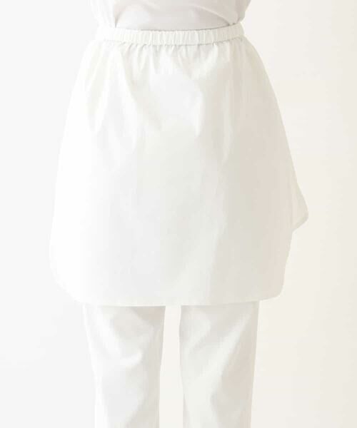 HIROKO BIS GRANDE / ヒロコビス グランデ ミニ・ひざ丈スカート | 【大きいサイズ】レイヤードシャツスカート /洗濯機で洗える | 詳細9