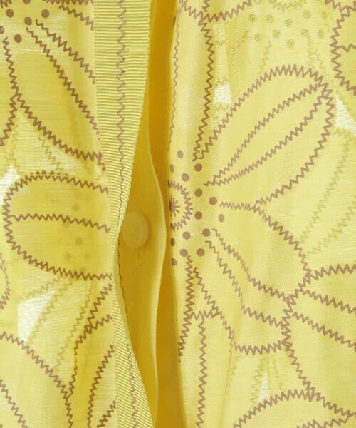 HIROKO BIS GRANDE / ヒロコビス グランデ シャツ・ブラウス | 【大きいサイズ】花柄オパールシアーロングブラウス /洗える | 詳細6