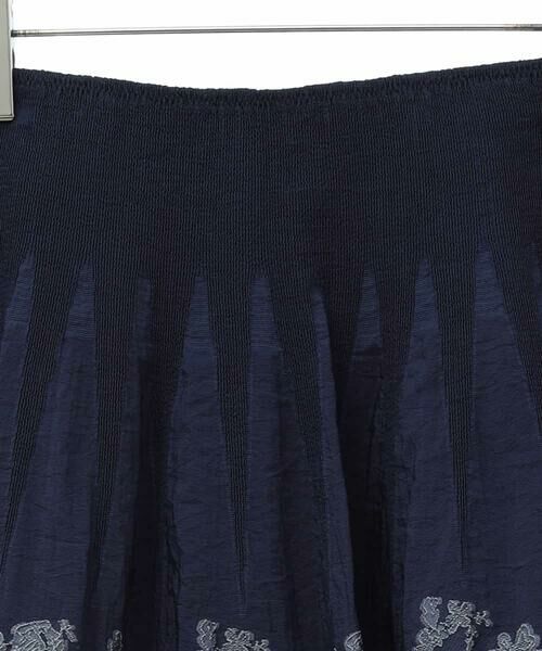HIROKO BIS GRANDE / ヒロコビス グランデ ロング・マキシ丈スカート | 【大きいサイズ】ペーズリージャカードエアリースカート /洗える | 詳細3