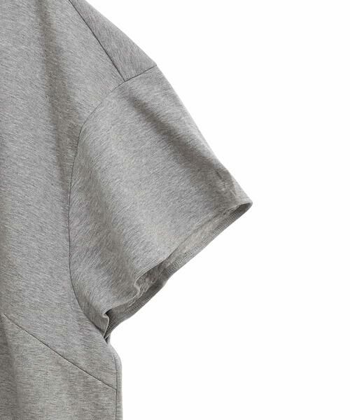 HIROKO BIS GRANDE / ヒロコビス グランデ チュニック | 【大きいサイズ】デザインプリントチュニックTシャツ /洗える | 詳細15
