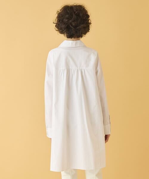 HIROKO BIS GRANDE / ヒロコビス グランデ シャツ・ブラウス | 【大きいサイズ】ボウネックチュニックシャツ /洗濯機で洗える | 詳細23