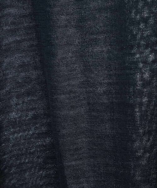 HIROKO BIS GRANDE / ヒロコビス グランデ ベスト | 【大きいサイズ】ホールガーメントリブニットジレ | 詳細9