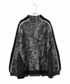 HIROKO BIS GRANDE / ヒロコビス グランデ ニット・セーター | 【大きいサイズ】ループヤーンジャカードニットプルオーバー