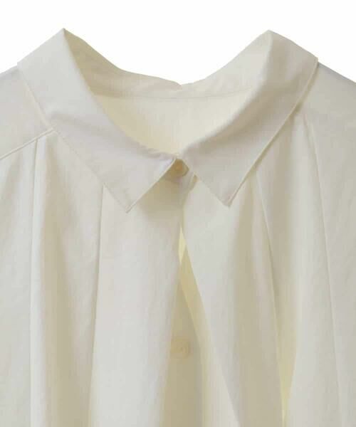 HIROKO BIS GRANDE / ヒロコビス グランデ シャツ・ブラウス | 【大きいサイズ】フロントデザインタックブラウス /洗濯機で洗える | 詳細2
