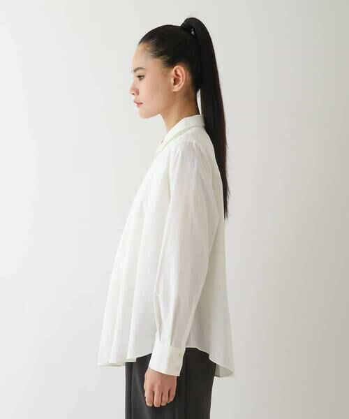 HIROKO BIS GRANDE / ヒロコビス グランデ シャツ・ブラウス | 【大きいサイズ】フロントデザインタックブラウス /洗濯機で洗える | 詳細8
