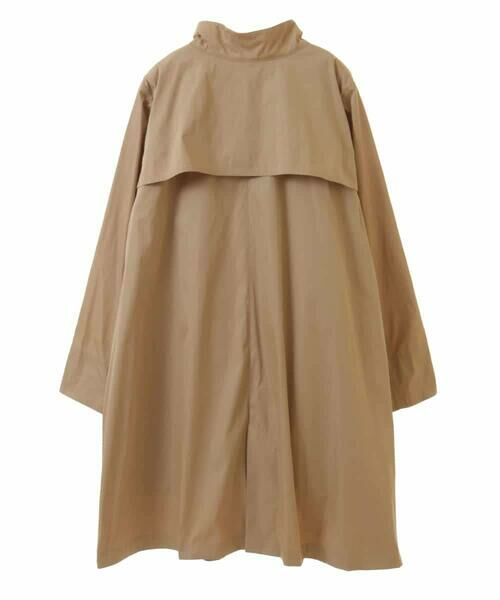 HIROKO BIS GRANDE / ヒロコビス グランデ その他アウター | 【大きいサイズ/ライナー付き】配色アクセントスタンドカラーコート /洗える | 詳細1