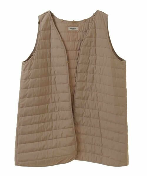 HIROKO BIS GRANDE / ヒロコビス グランデ その他アウター | 【大きいサイズ/ライナー付き】配色アクセントスタンドカラーコート /洗える | 詳細11