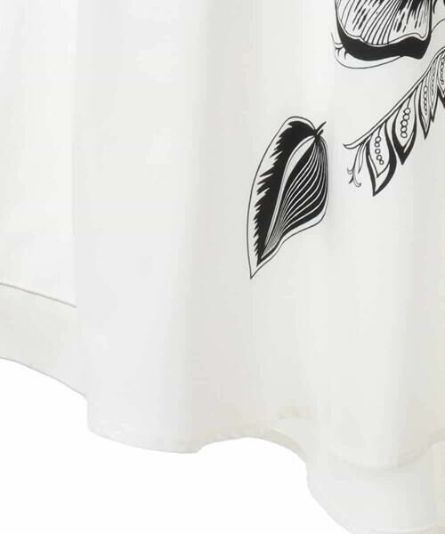 HIROKO BIS GRANDE / ヒロコビス グランデ シャツ・ブラウス | 【大きいサイズ】フラワーモチーフミニマルデザインシャツ | 詳細4