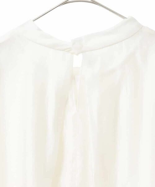 HIROKO BIS GRANDE / ヒロコビス グランデ シャツ・ブラウス | 【大きいサイズ】ボウタイ風ギャザーヘムブラウス | 詳細3