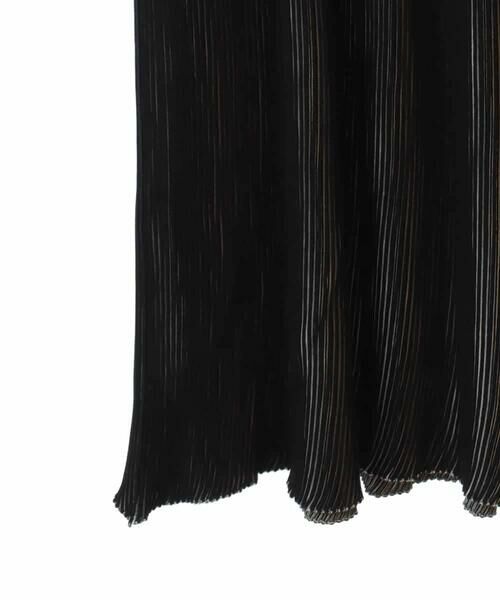 HIROKO BIS GRANDE / ヒロコビス グランデ ロング・マキシ丈スカート | 【大きいサイズ】ガーター編みボーダーデザインスカート | 詳細4