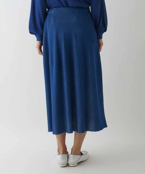HIROKO BIS GRANDE / ヒロコビス グランデ ロング・マキシ丈スカート | 【大きいサイズ】ガーター編みボーダーデザインスカート | 詳細9