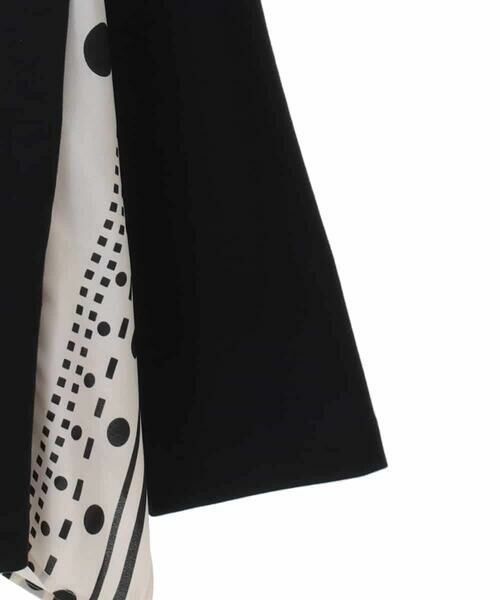 HIROKO BIS GRANDE / ヒロコビス グランデ カットソー | 【大きいサイズ】スカーフジョイントジャージープルオーバー | 詳細3