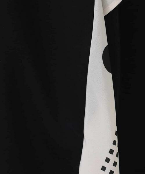 HIROKO BIS GRANDE / ヒロコビス グランデ カットソー | 【大きいサイズ】スカーフジョイントジャージープルオーバー | 詳細5