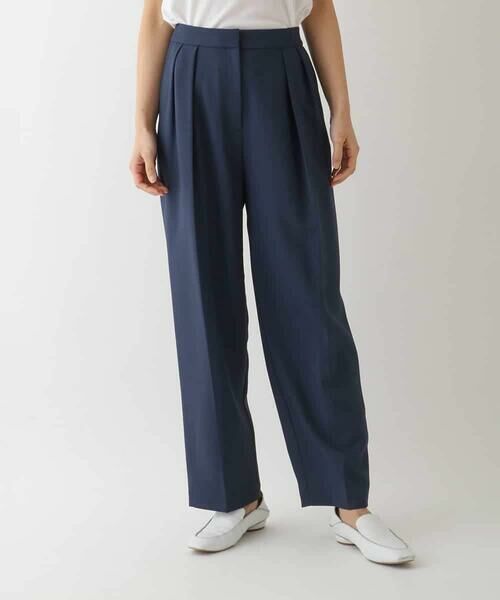HIROKO BIS GRANDE / ヒロコビス グランデ その他パンツ | 【大きいサイズ】ストレッチセンタープレスパンツ | 詳細6