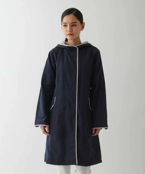 HIROKO BIS GRANDE / ヒロコビス グランデ その他アウター | 【大きいサイズ】リバーシブルタフタスプリングコート | 詳細11