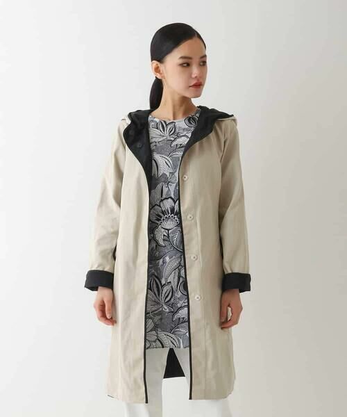 HIROKO BIS GRANDE / ヒロコビス グランデ その他アウター | 【大きいサイズ】リバーシブルタフタスプリングコート | 詳細22