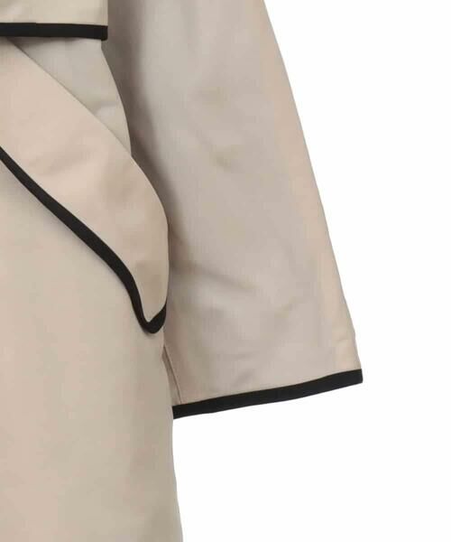 HIROKO BIS GRANDE / ヒロコビス グランデ その他アウター | 【大きいサイズ】リバーシブルタフタスプリングコート | 詳細3