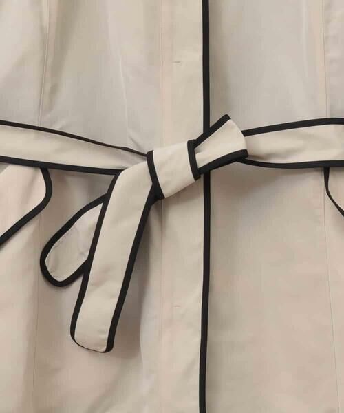 HIROKO BIS GRANDE / ヒロコビス グランデ その他アウター | 【大きいサイズ】リバーシブルタフタスプリングコート | 詳細4