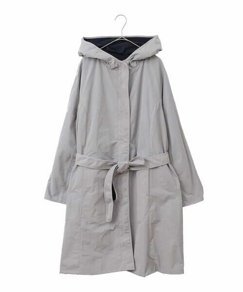 HIROKO BIS GRANDE / ヒロコビス グランデ その他アウター | 【大きいサイズ】リバーシブルタフタスプリングコート | 詳細9