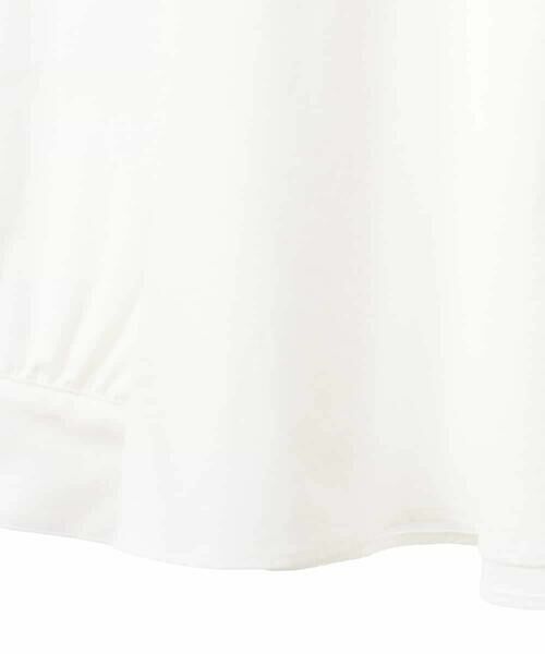 HIROKO BIS GRANDE / ヒロコビス グランデ シャツ・ブラウス | 【大きいサイズ】フリルアクセントバンドカラーブラウス | 詳細4