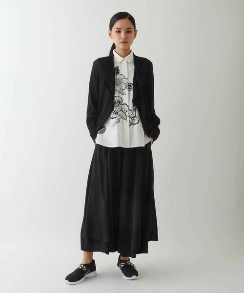 HIROKO BIS GRANDE / ヒロコビス グランデ カーディガン・ボレロ | 【大きいサイズ】コードヤーンドライニットカーディガン | 詳細19