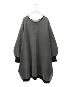 HIROKO BIS GRANDE / ヒロコビス グランデ チュニック | 【大きいサイズ】ガーターボーダー立体デザインチュニック