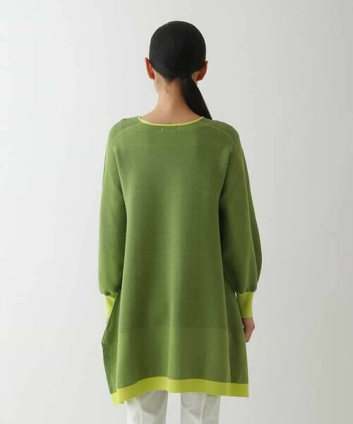 HIROKO BIS GRANDE / ヒロコビス グランデ チュニック | 【大きいサイズ】ガーターボーダー立体デザインチュニック | 詳細10