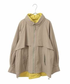 HIROKO BIS GRANDE / ヒロコビス グランデ その他アウター | 【大きいサイズ】リバーシブルタフタブルゾン