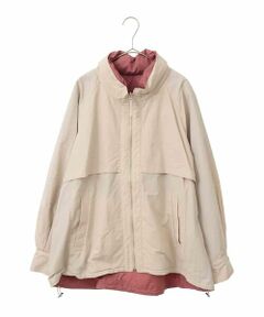 HIROKO BIS GRANDE / ヒロコビス グランデ その他アウター | 【大きいサイズ】リバーシブルタフタブルゾン