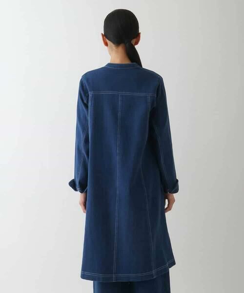 HIROKO BIS GRANDE / ヒロコビス グランデ その他アウター | 【大きいサイズ】二重織りガーゼライトデニムコート | 詳細8