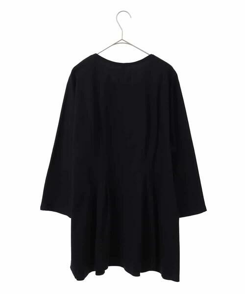 HIROKO BIS GRANDE / ヒロコビス グランデ チュニック | 【大きいサイズ】ピンタックポイントコットンチュニック | 詳細1