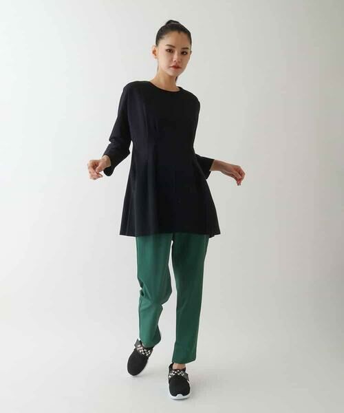 HIROKO BIS GRANDE / ヒロコビス グランデ チュニック | 【大きいサイズ】ピンタックポイントコットンチュニック | 詳細7