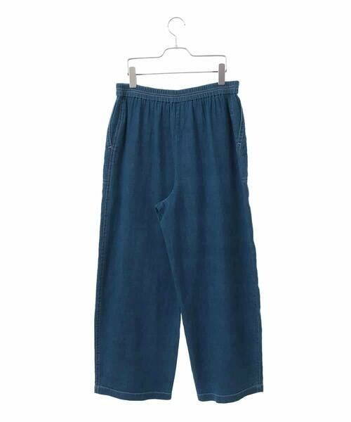 HIROKO BIS GRANDE / ヒロコビス グランデ その他パンツ | 【大きいサイズ】二重織りガーゼデニムパンツ | 詳細1