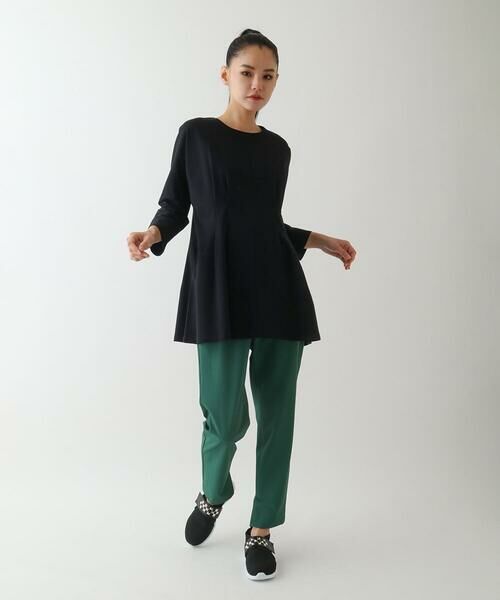 HIROKO BIS GRANDE / ヒロコビス グランデ ショート・ハーフ・半端丈パンツ | 【大きいサイズ】ベンツスリットクロップドパンツ | 詳細17