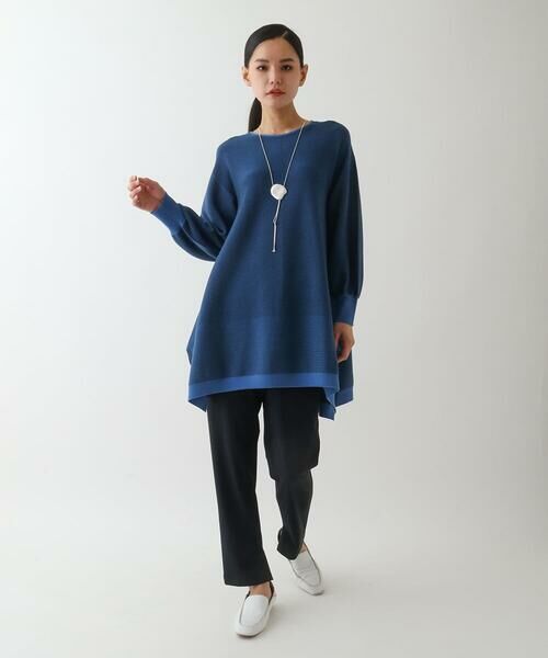 HIROKO BIS GRANDE / ヒロコビス グランデ ショート・ハーフ・半端丈パンツ | 【大きいサイズ】ベンツスリットクロップドパンツ | 詳細20