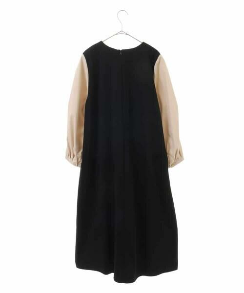 HIROKO BIS GRANDE / ヒロコビス グランデ ロング・マキシ丈ワンピース | 【大きいサイズ】異素材切り替えデザインワンピース | 詳細11