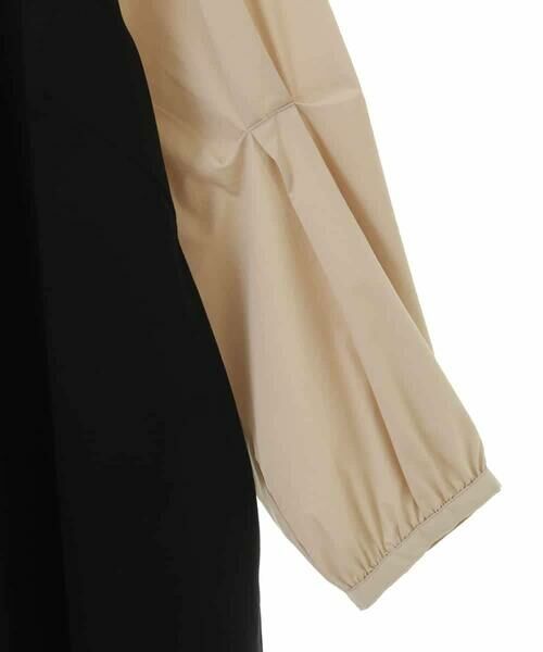 HIROKO BIS GRANDE / ヒロコビス グランデ ロング・マキシ丈ワンピース | 【大きいサイズ】異素材切り替えデザインワンピース | 詳細14