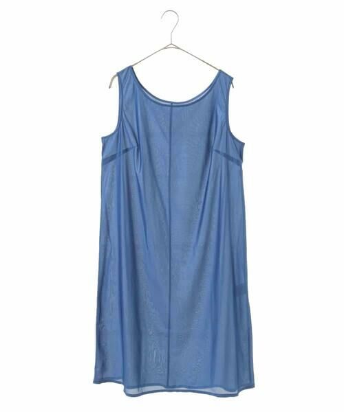 HIROKO BIS GRANDE / ヒロコビス グランデ ロング・マキシ丈ワンピース | 【大きいサイズ】異素材切り替えデザインワンピース | 詳細18