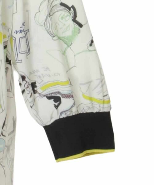 HIROKO BIS GRANDE / ヒロコビス グランデ シャツ・ブラウス | 【大きいサイズ】ポップアートリブジョイントブラウス /洗える | 詳細15