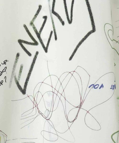 HIROKO BIS GRANDE / ヒロコビス グランデ シャツ・ブラウス | 【大きいサイズ】ポップアートリブジョイントブラウス /洗える | 詳細2