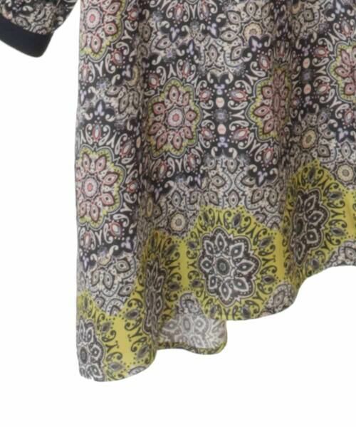 HIROKO BIS GRANDE / ヒロコビス グランデ チュニック | 【大きいサイズ】ヴィンテージ風総柄ブラウス /洗濯機で洗える | 詳細6