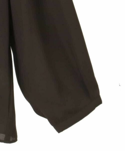 HIROKO BIS GRANDE / ヒロコビス グランデ シャツ・ブラウス | 【大きいサイズ】ドレープアクセントジョーゼットブラウス /洗濯機で洗える | 詳細5