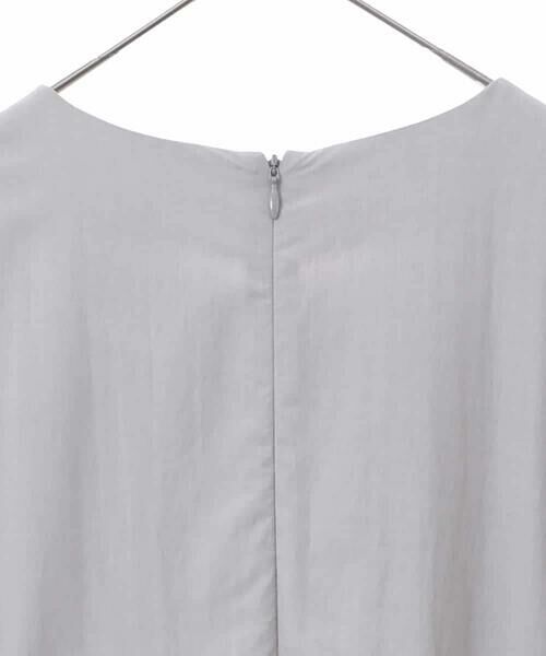 HIROKO BIS GRANDE / ヒロコビス グランデ ロング・マキシ丈ワンピース | 【大きいサイズ】ドレープワッシャーワンピース /洗える | 詳細3